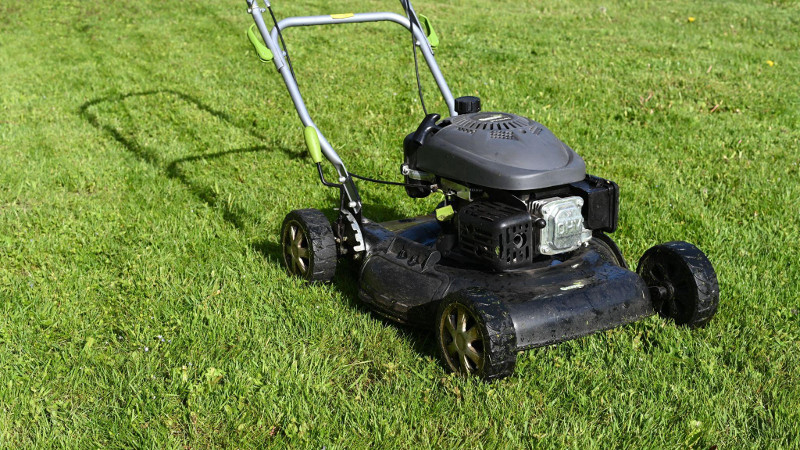 Mulchmäher ohne Grasfangkorb Mulchmäher